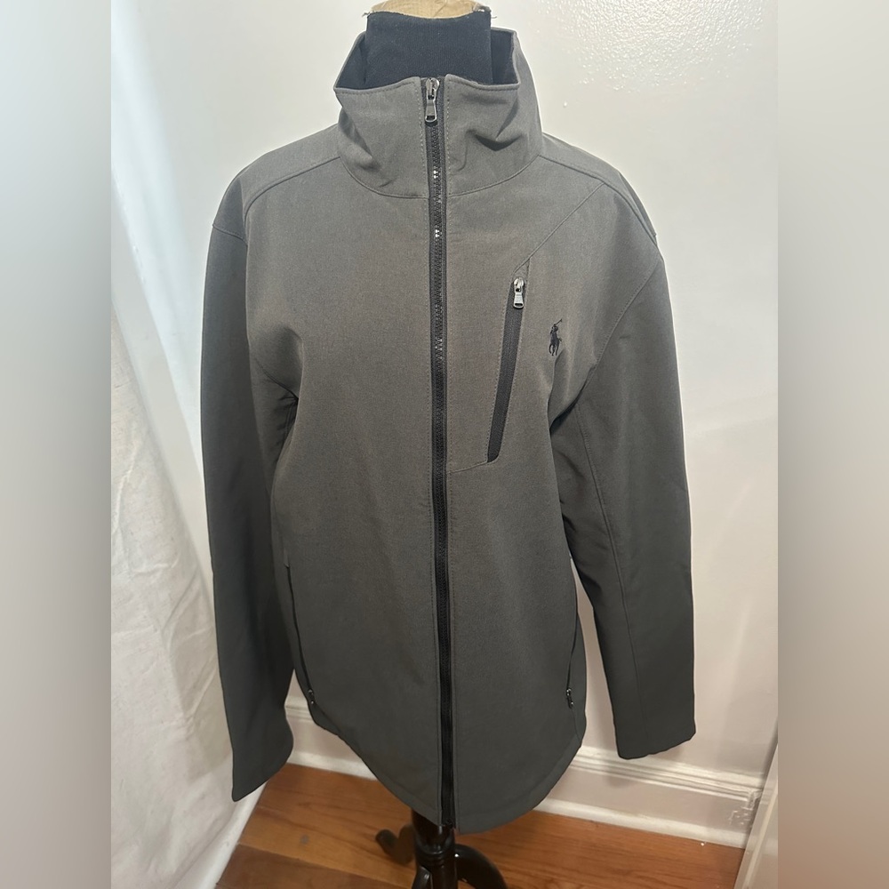 Polo Men's Gray performance jacket size M